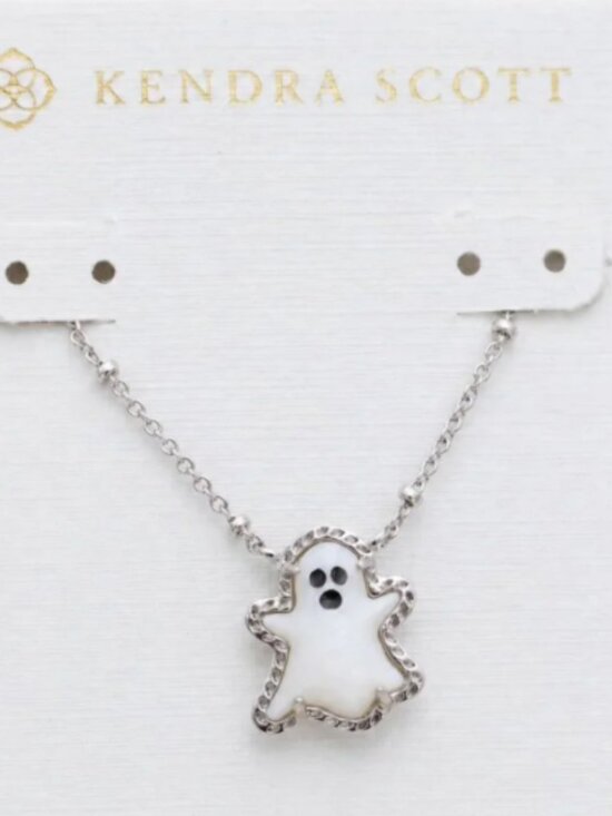 Kendra Scott. Accessories - Kendra Scott Ghost Pendant Silver Necklace